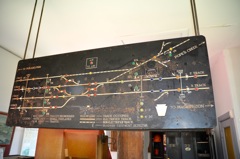 Tower track occupancy board