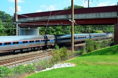 Amtrak Northboard at Bowie